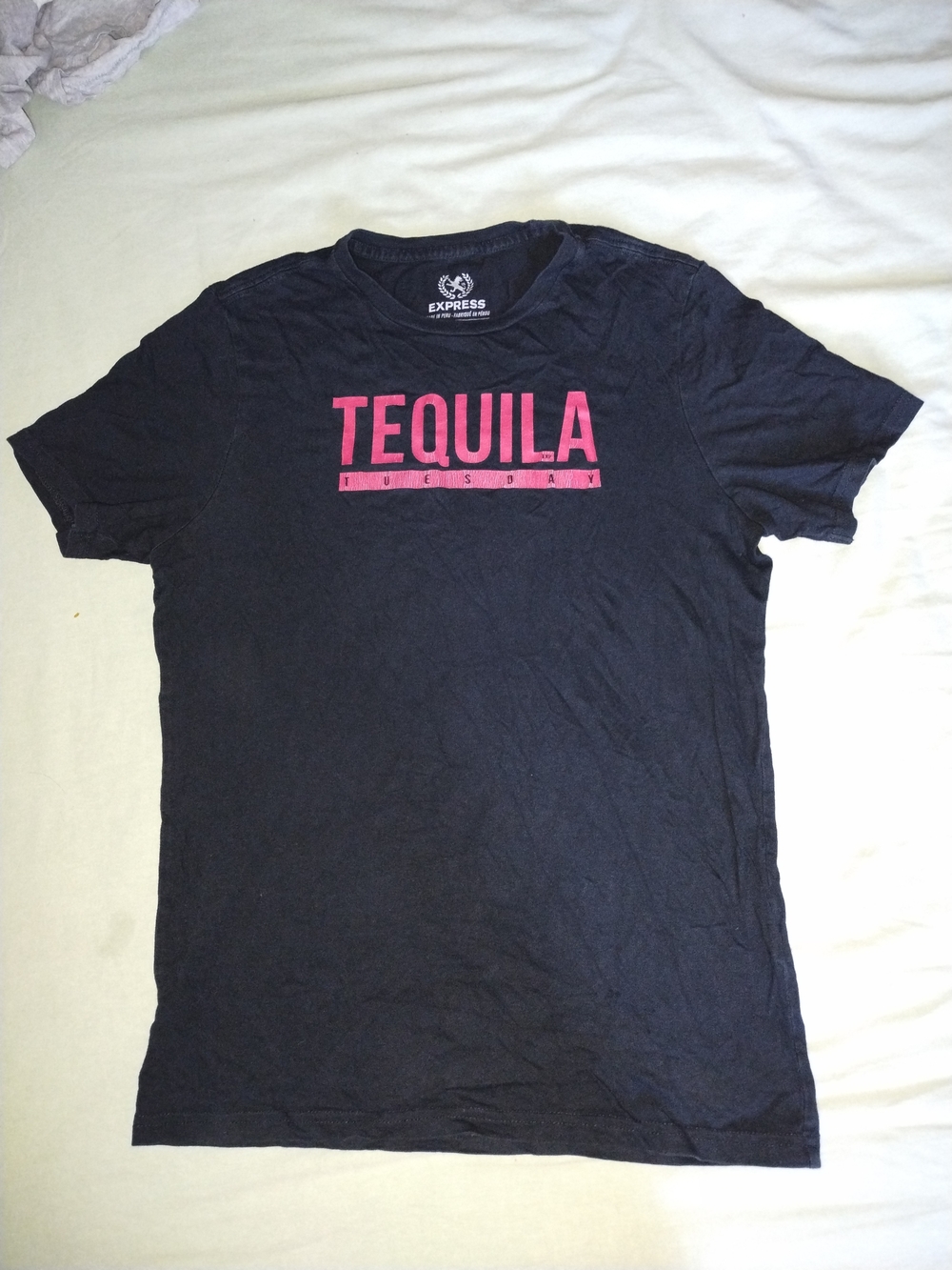 Express Men's Black 'Tequila' Graphic Tee